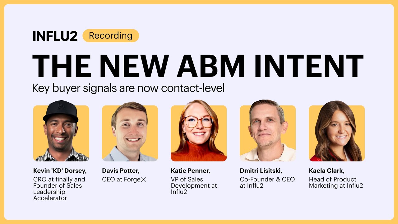 The New ABM Intent: Key Buyer Signals Are Now Contact-Level
