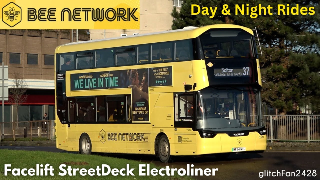 🐝 Bee Network&rsquo;s New Wright StreetDeck Electroliner ⚡ Day & Night Rides!