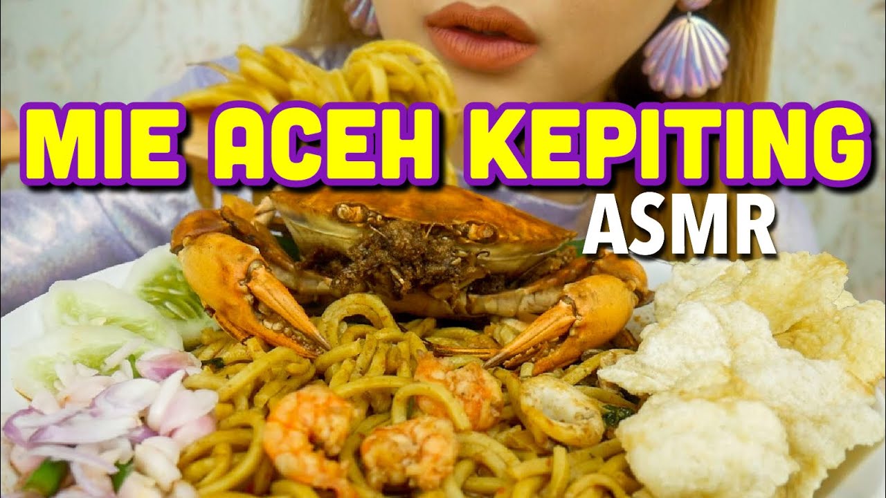 #133 Request ASMR LEZATNYA MIE ACEH KEPITING | ASMR Indonesia