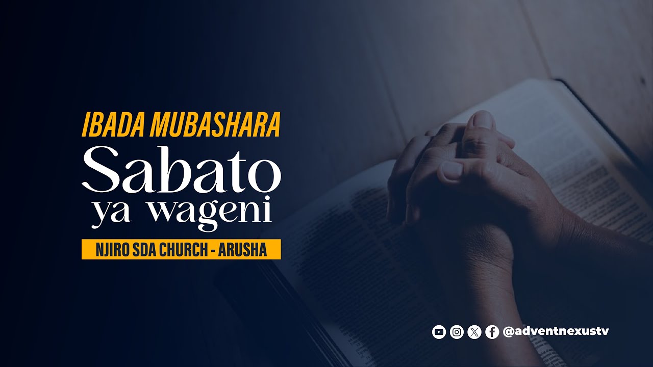 #live 🔴IBADA KUU || SABATO YA WAGENI NJIRO SDA - MHUBIRI PR. BOSCO TUNGARAZA