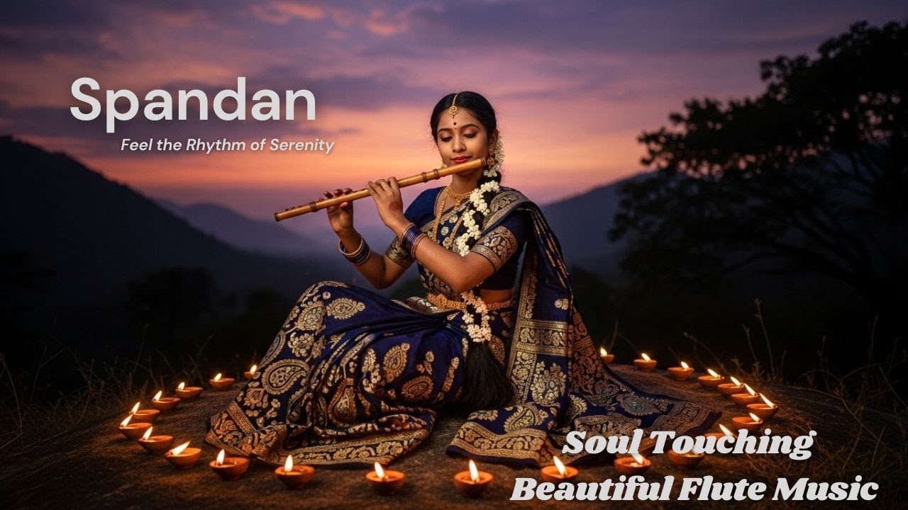 Spandan - Best Indian Instrumental Music | Soul Touching Beautiful Flute Music | Flute # 169