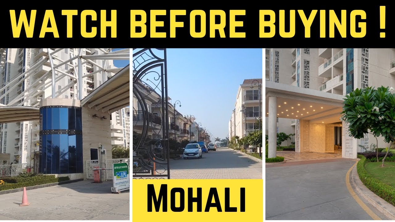 13 Projects On Airport Road Mohali | Plots Villas Flats |All Projects Video