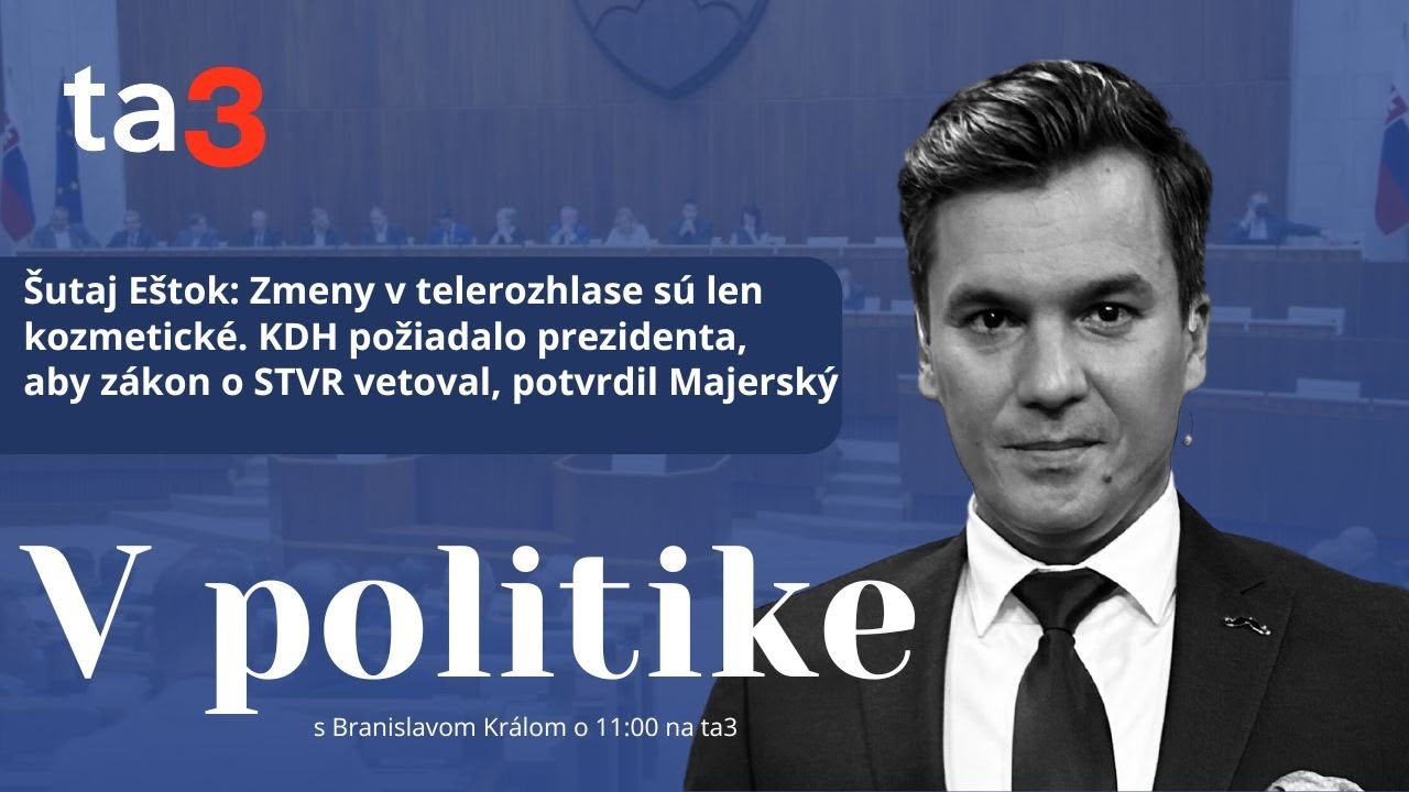 RTVS sa mení na STVR, poslanci dajú bodku za témou lex atentát.
