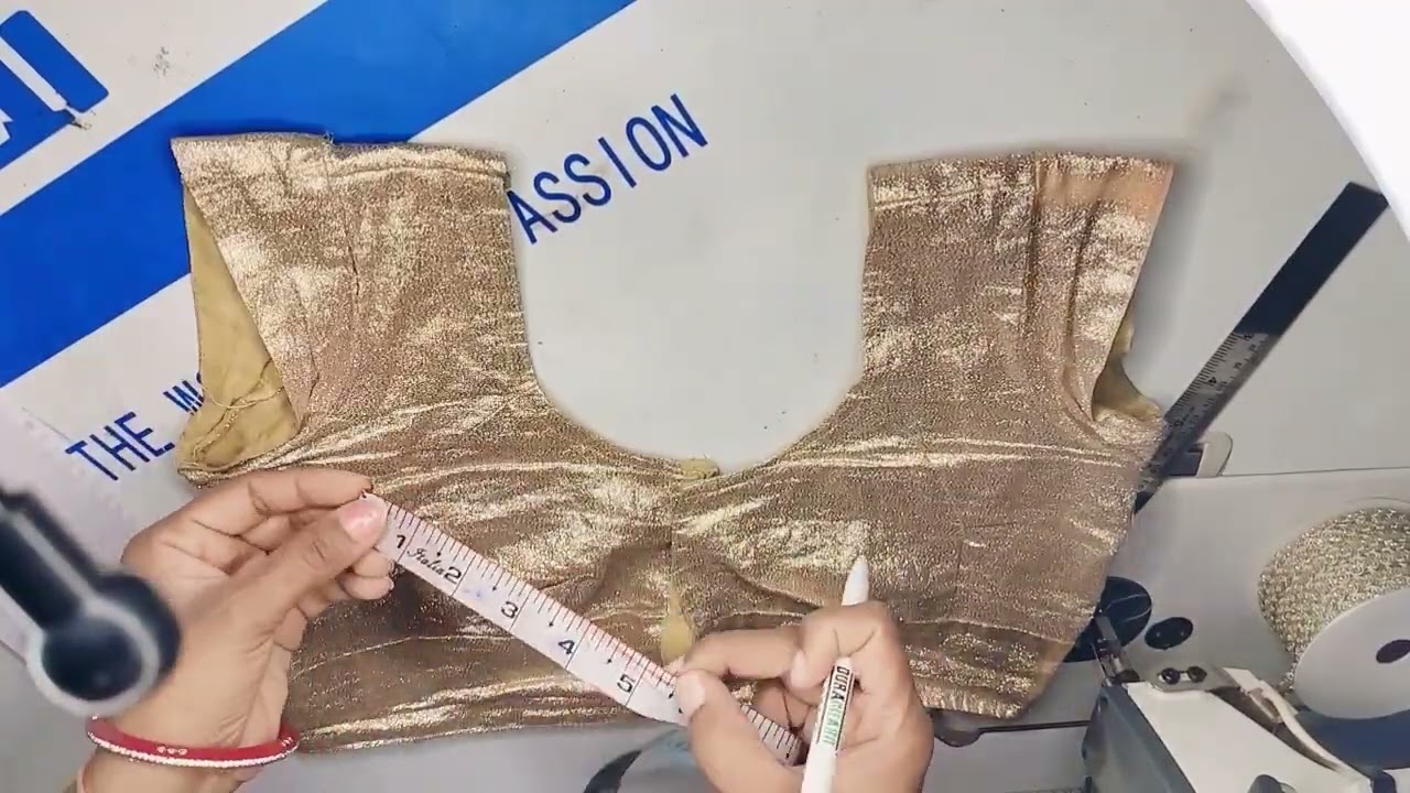 🥻ब्लाउज किसी भी साइज 🥻 का ब्लाउज का नाप कैसे लें सिंपल तरीका 🧵