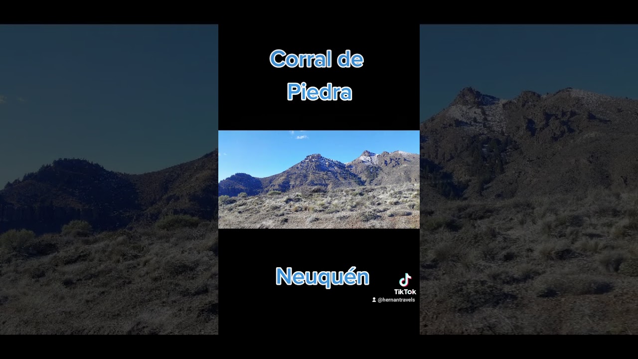 Corral de Piedra - Neuqu&eacute;n - Argentina. #riolimay #patagonia