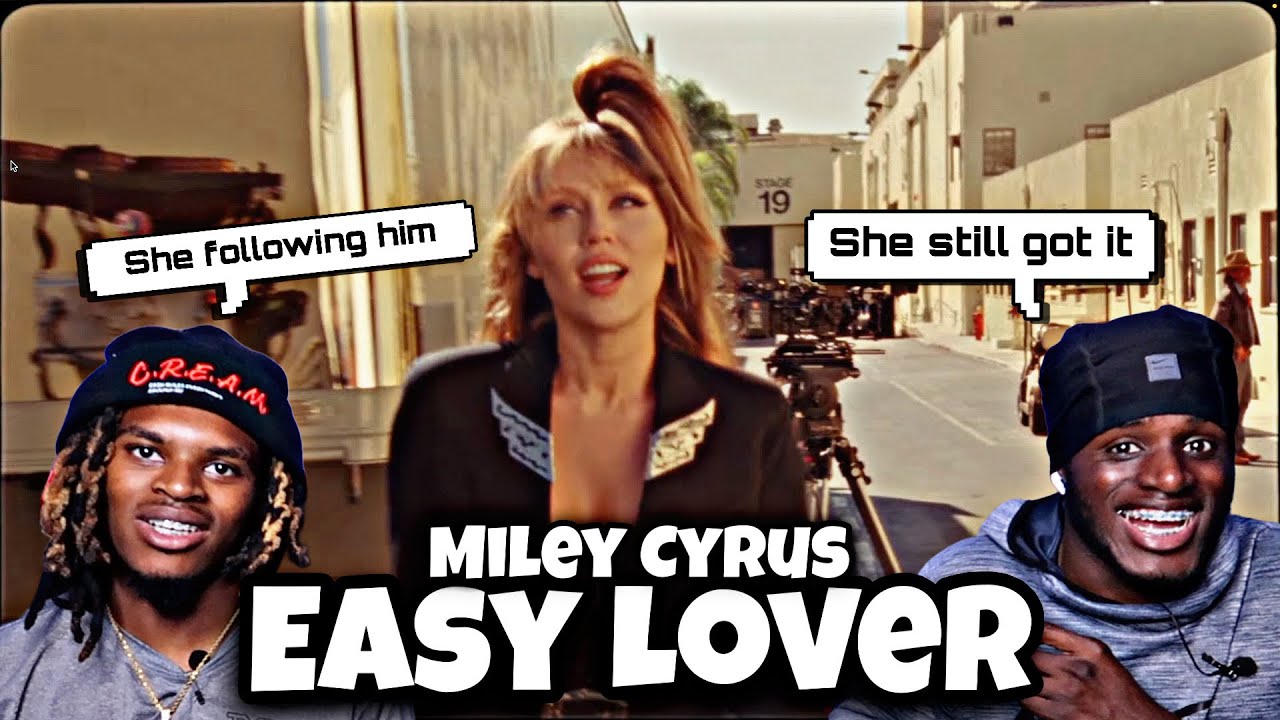 SHE NEVER LOST IT! | Miley Cyrus - Easy Lover (Official Video) REACTION