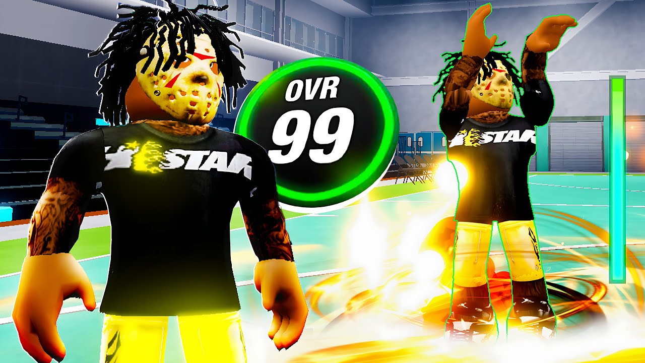 Я получил ОБЩИЙ БИЛД 99 в Roblox Playground Basketball