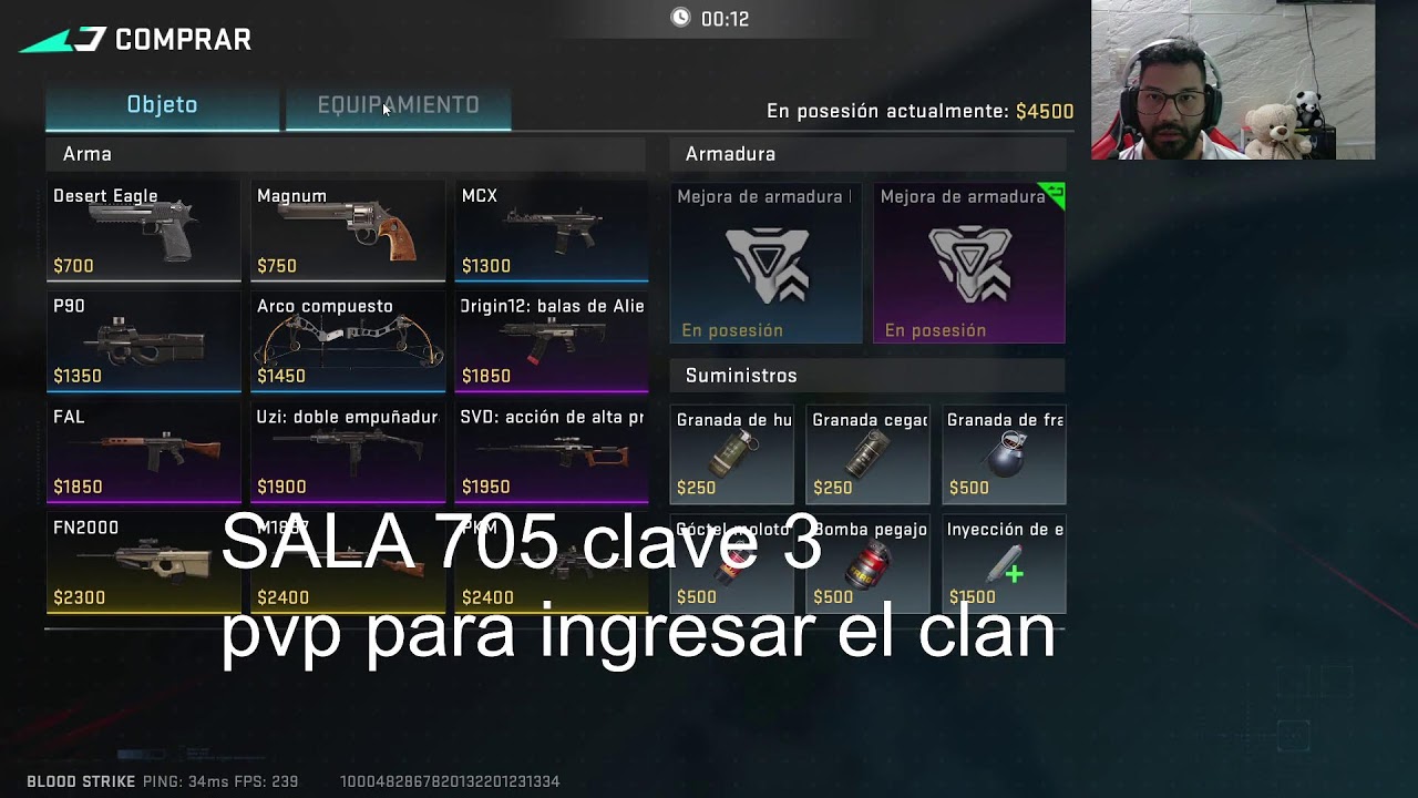 PVP PRUEBAS PARA INGRESAR AL CLAN