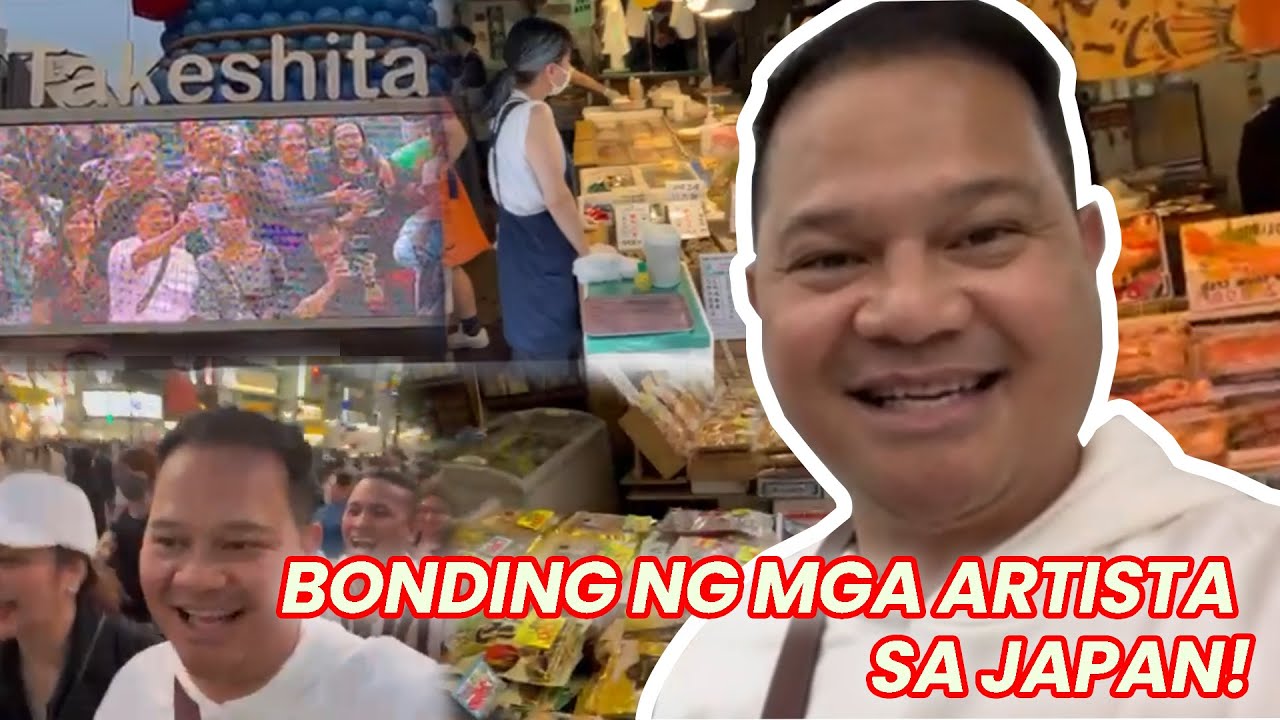 BONDING NG MGA ARTISTA SA JAPAN! | Bayani Agbayani