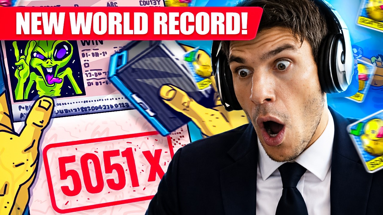 TRAIN HITS THE WORLD RECORD FLIGHT MODE MAX WIN!