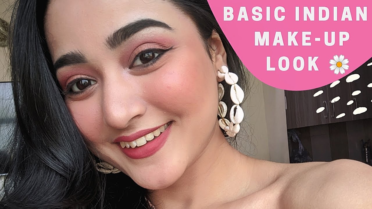 Soft Indian Makeup Look 🦋