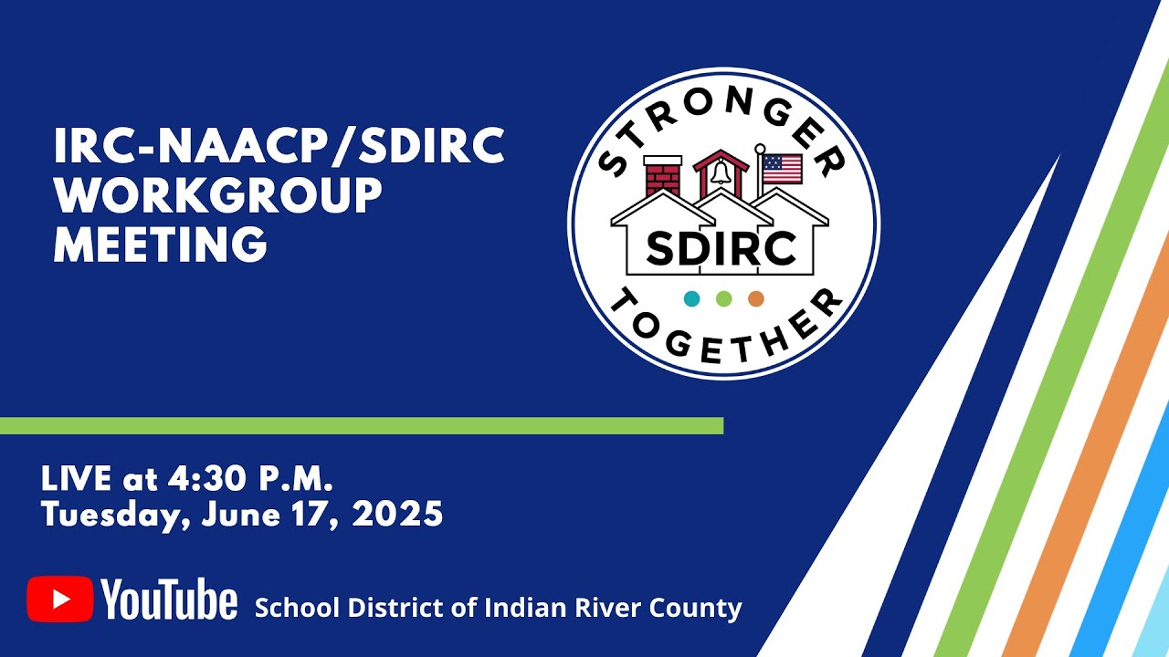 IRC-NAACP/SDIRC Workgroup Meeting 4:30 p.m. 6/17/25