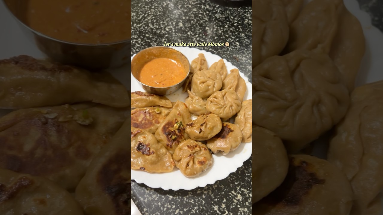 let&rsquo;s make ATTA momos 🥟  #ytshorts #momos #cooking #streetfood #food