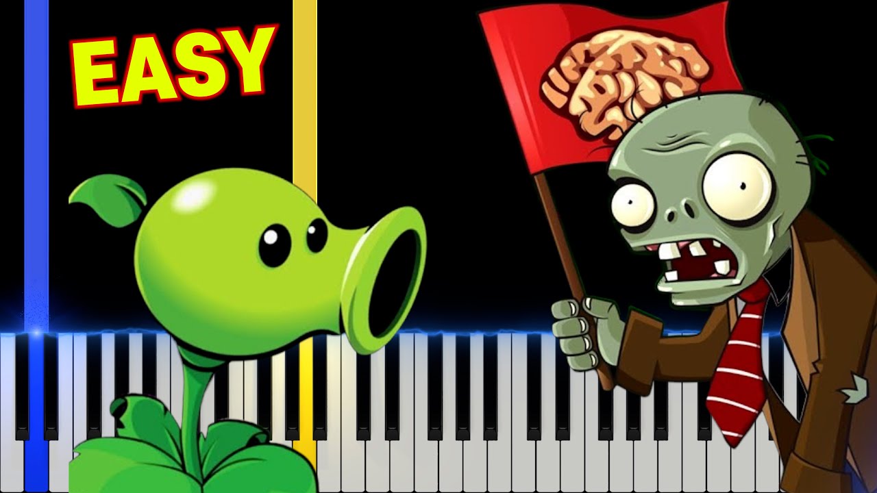 Plants vs. Zombies - Ultimate Battle | EASY Piano Tutorial + Sheet Link 🎵