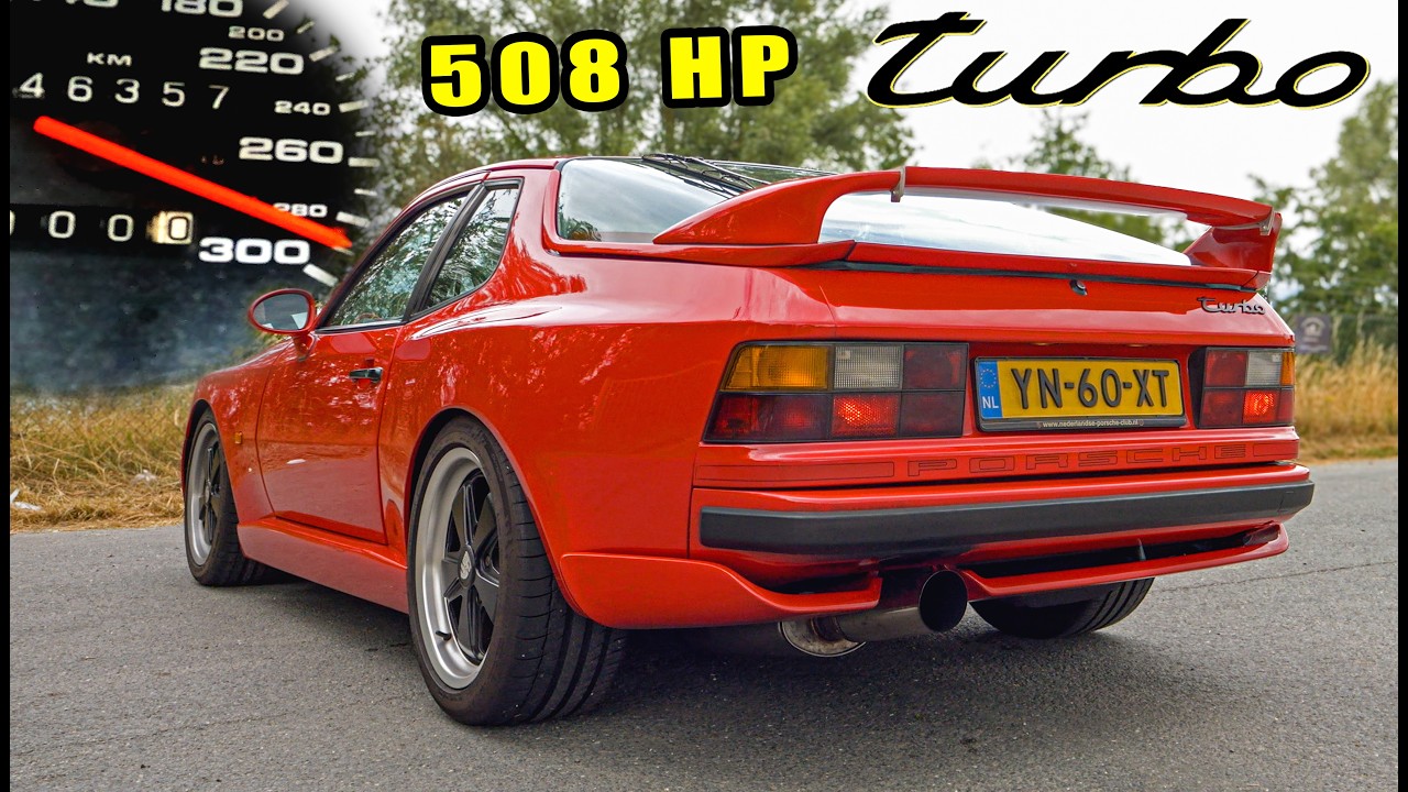 508HP PORSCHE 944 TURBO // 100-200 SOUND & POV