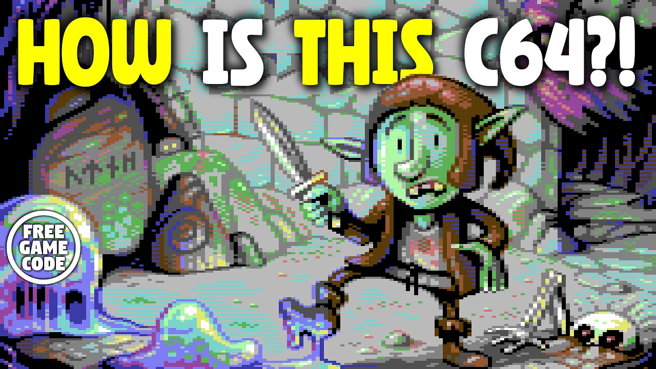 Не могу поверить, что эти НОВЫЕ игры работают на Commodore 64!