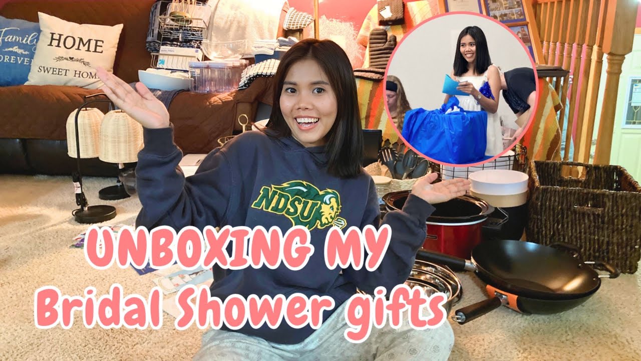 What gifts I received from my Bridal Shower? |Redge Tampon