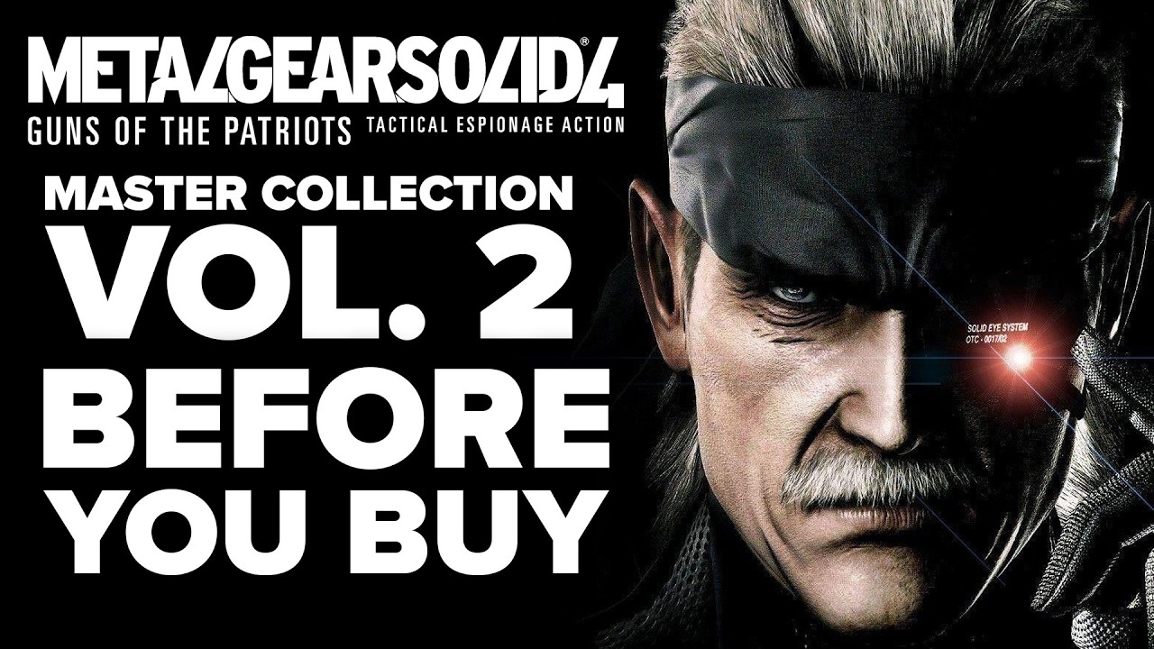 Metal Gear Solid 4 - (Master Collection Vol. 2) - 15 Things You NEED To Know Before You Buy