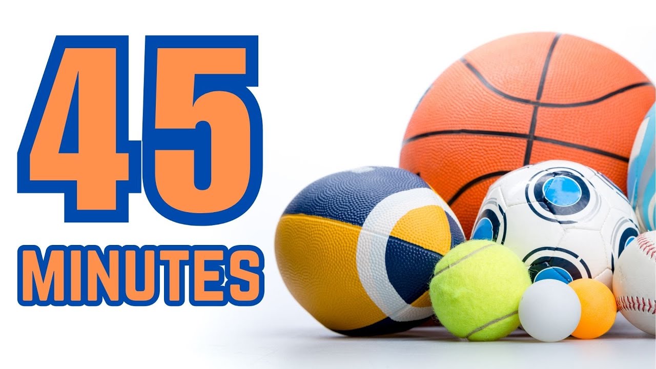 Sports Ball Names For All in 45 Minutes | Easy English Sports Balls