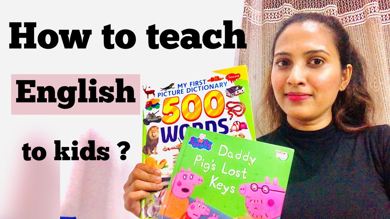 බබාට ඉංග්‍රීසි උගන්වන්නේ කොහොමද ? 🌼 How to teach English to your kids?