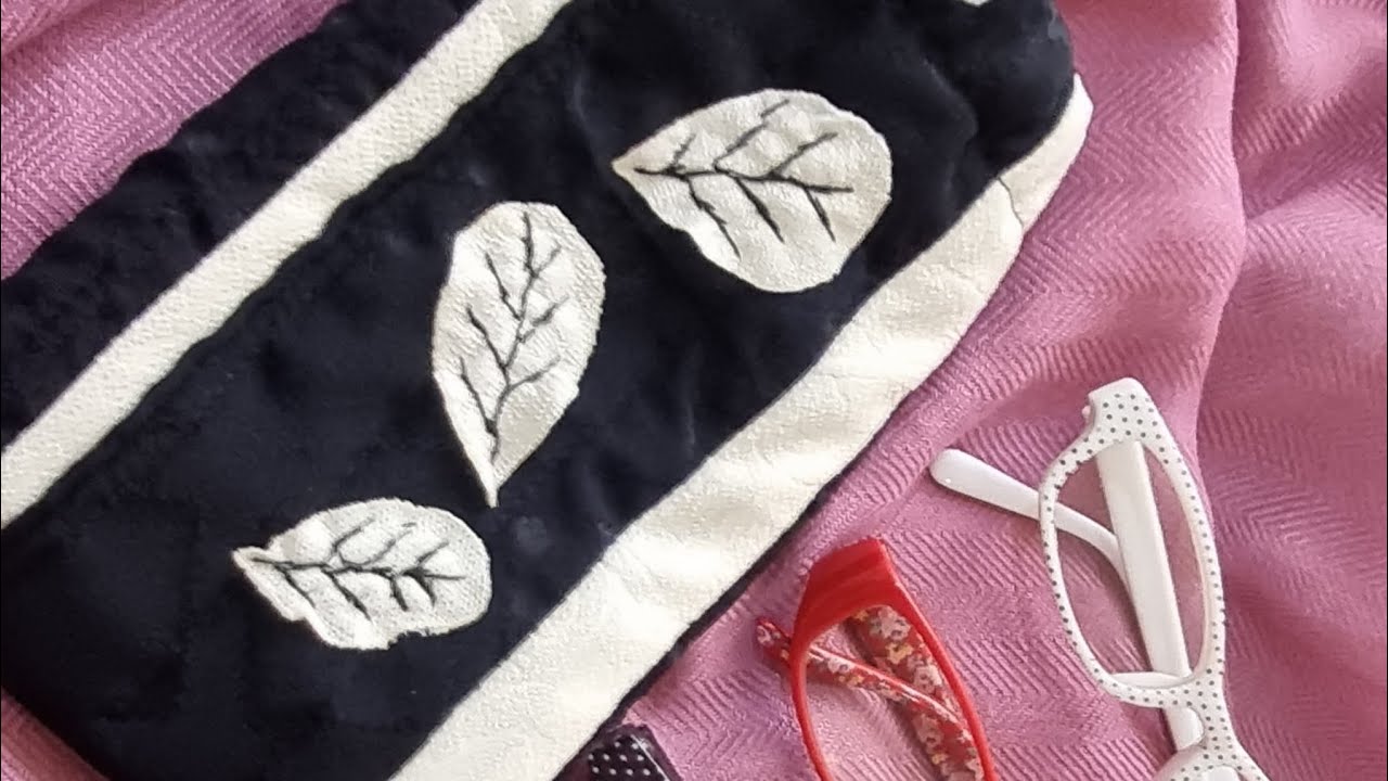 ساده ترین دوخت برگ تزئنیThe Easiest Decorative Leaf Stitch 🍃