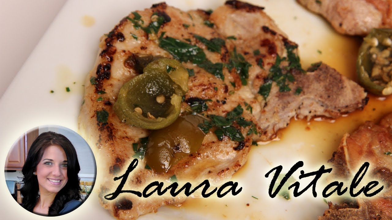 Pork Chops with Hot Peppers - Recipe - Laura Vitale - Laura in the Kitchen Episode 307