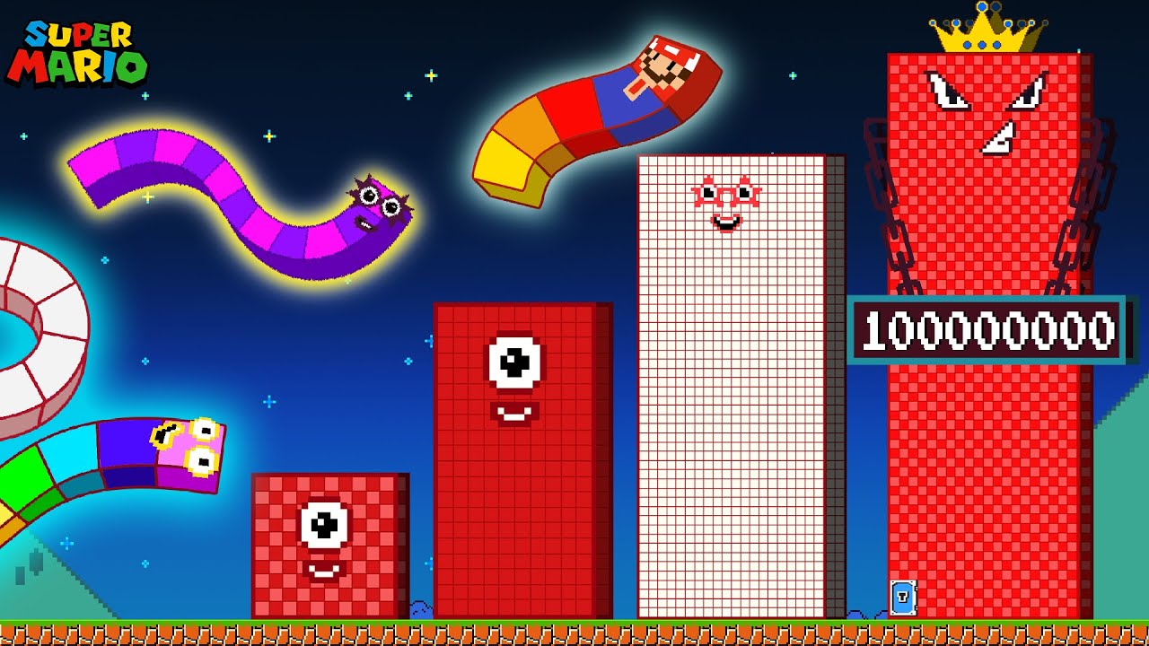 ALL Numberblocks Sanke 1 to 30 vs the Giant Maze Mayhem Calamity
