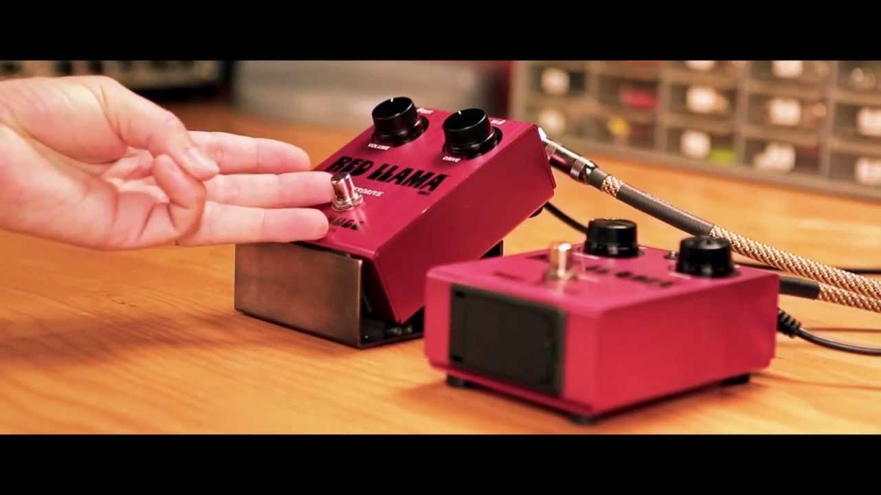 Way Huge Red Llama Overdrive: обзор функций и звуков (обучающая демонстрация)