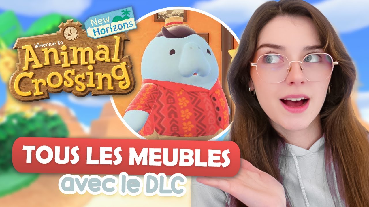 🌈 Avoir TOUS les OBJETS du jeu en illimité grâce au DLC ! | Animal Crossing New Horizons