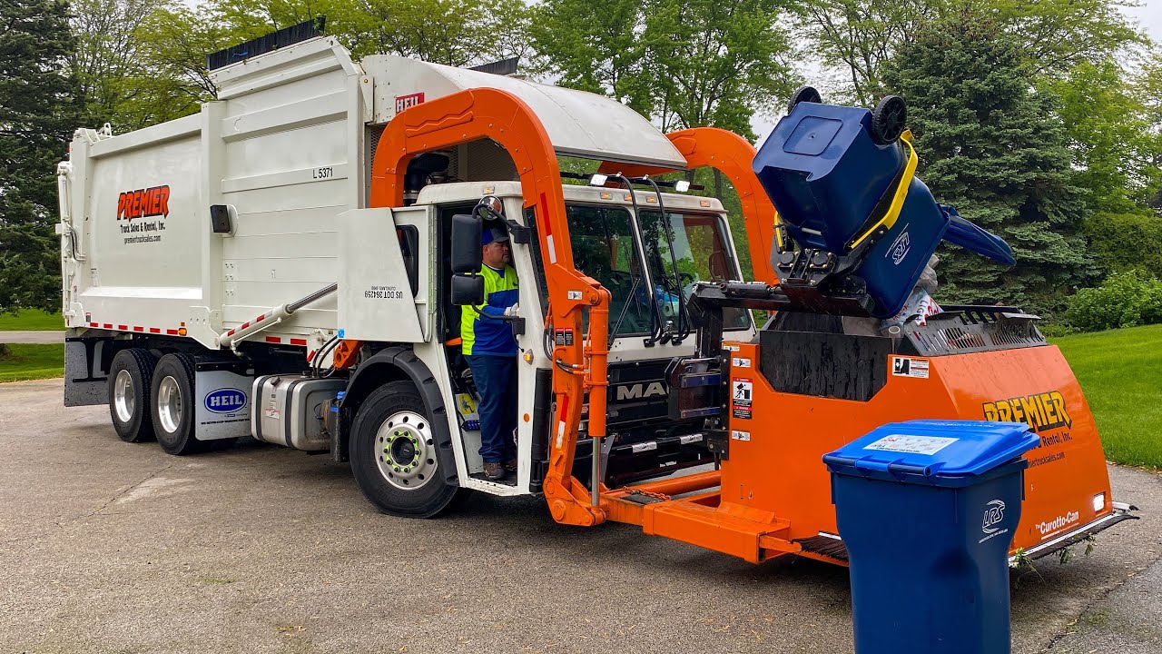 New LRS/Premier Truck Rental Mack LR Heil Sierra Curotto Can Garbage Truck