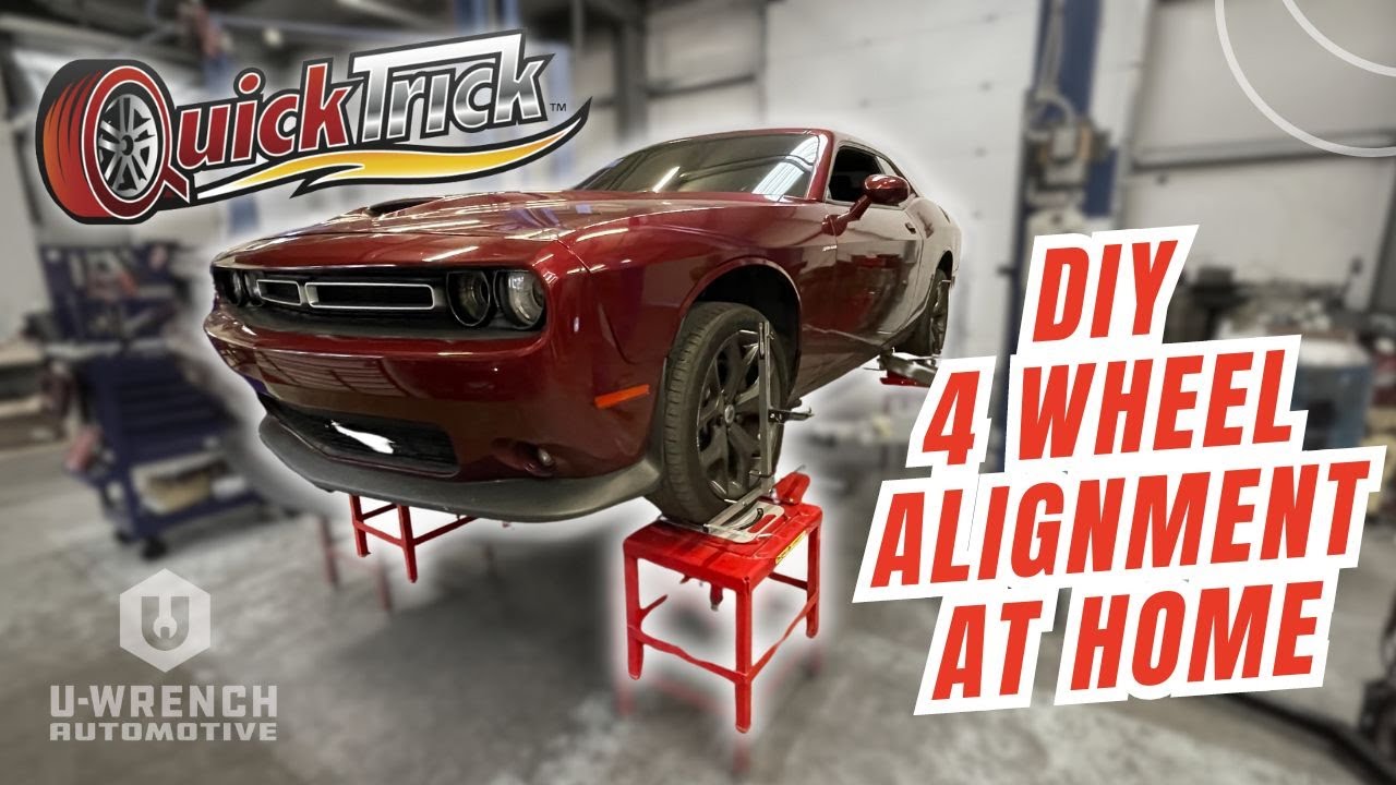USING QUICK TRICK DIY STRING ALIGNMENT IN YOUR GARAGE!