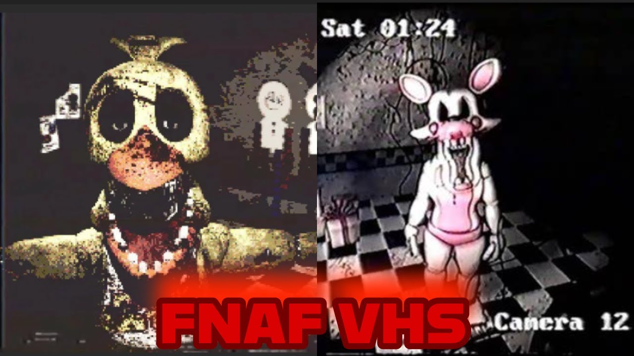 REAGISCO ALLE VHS DI FNAF PIù SPAVENTOSE - fnaf vhs tapes