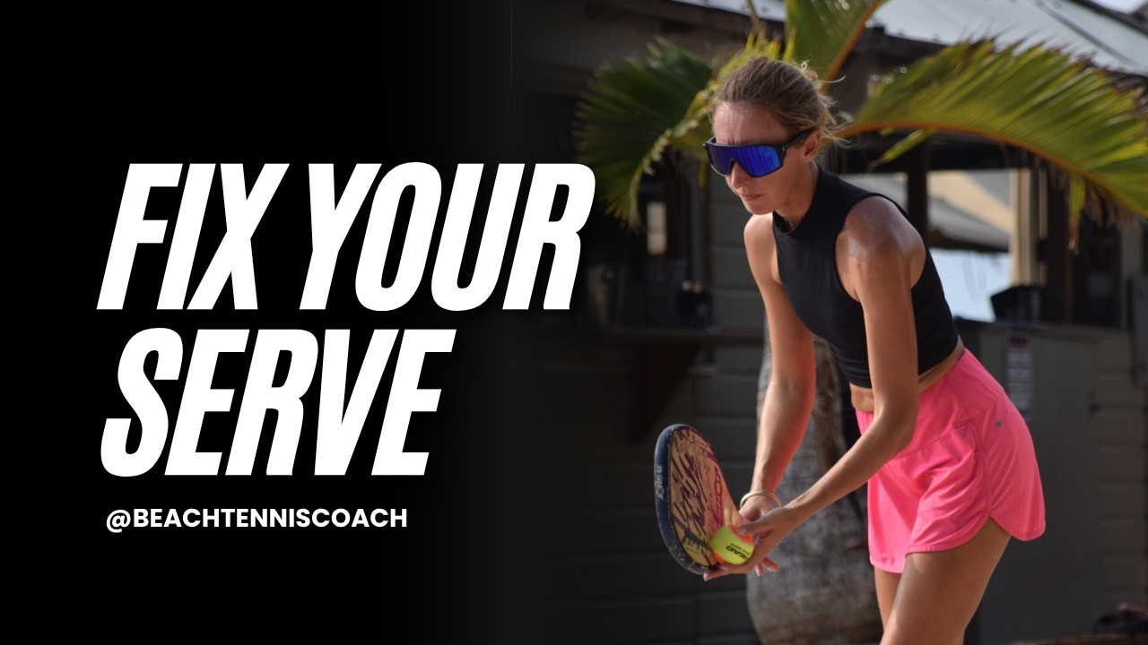 Beach Tennis / 8 tips for a better serve