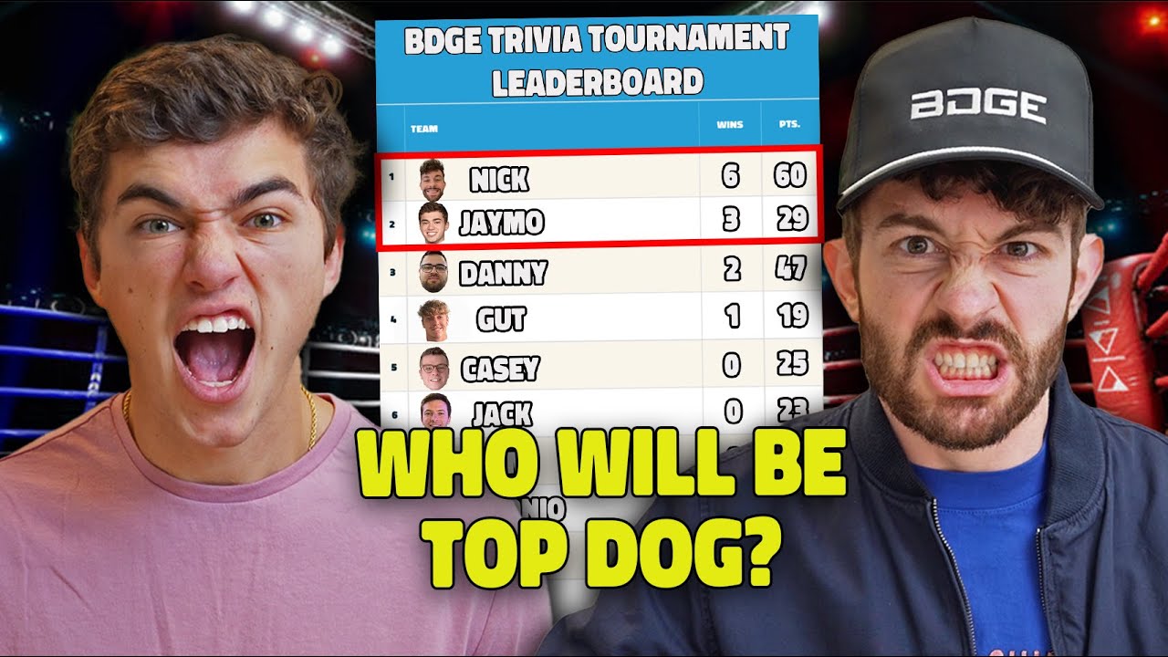 Huge Clash for 1st Place in our NFL Trivia Tournament Ep. 3