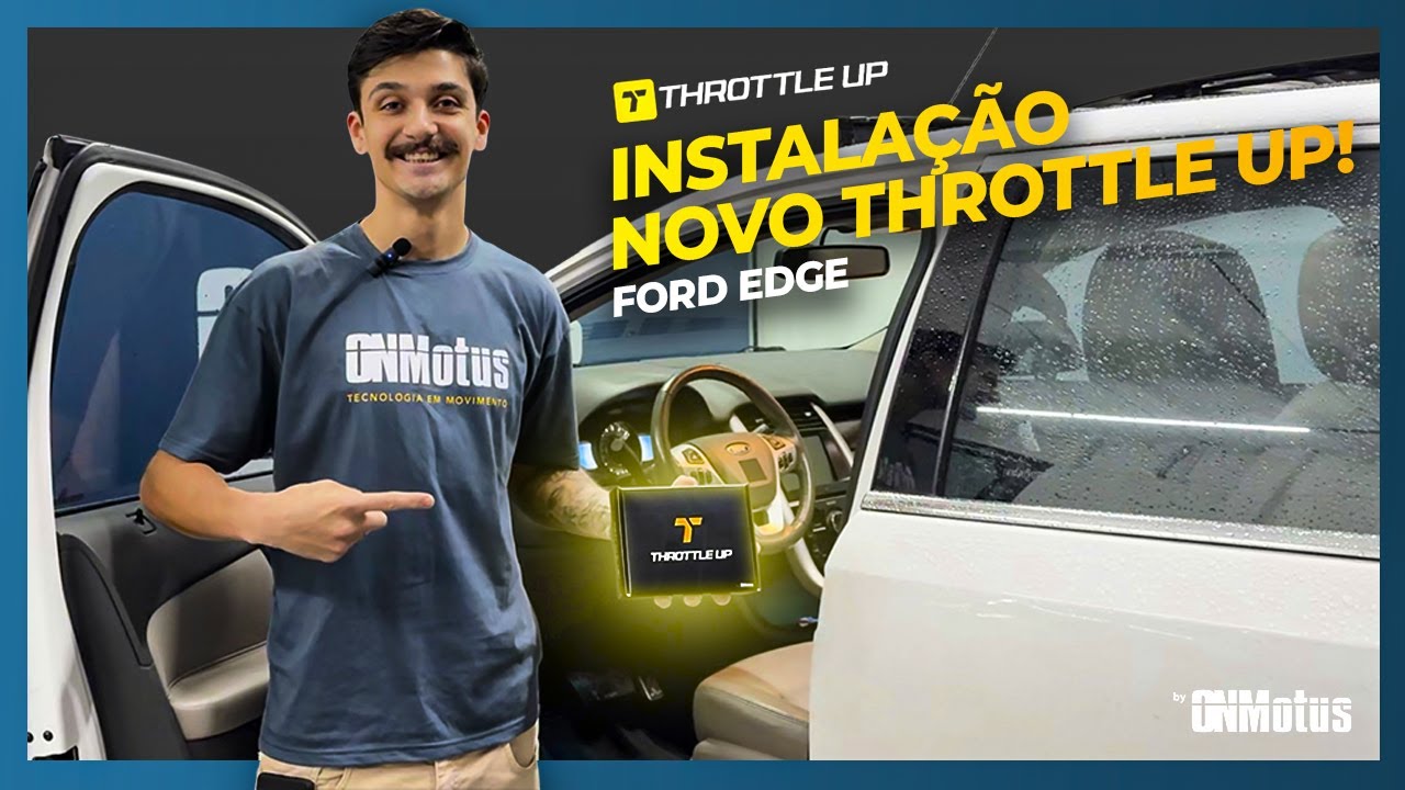 Throttle Up na Ford Edge - Chip de pedal, piloto automático e dashboard