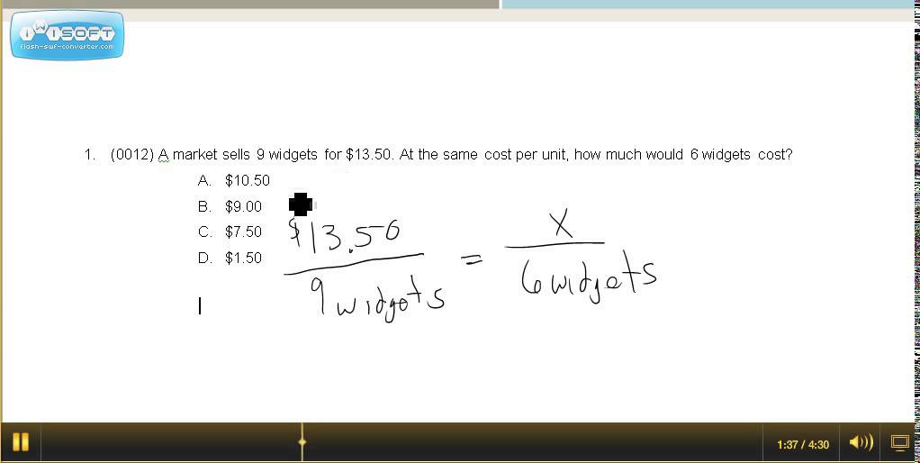 MTLE Basic Skills Mathematics Practice Exam - Questions #1