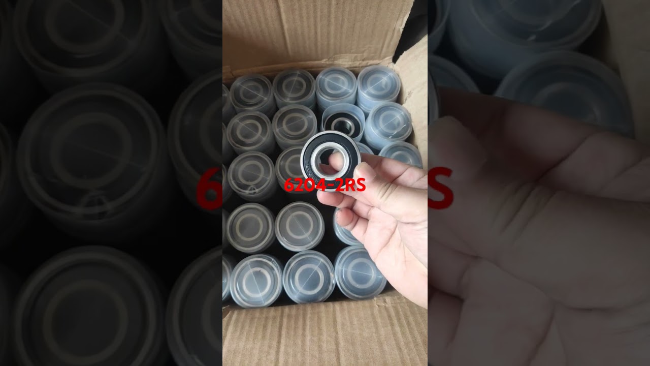 Ball bearings 6204-2RS are in large stock. If you need them, please contact me#bearing #ballbearing