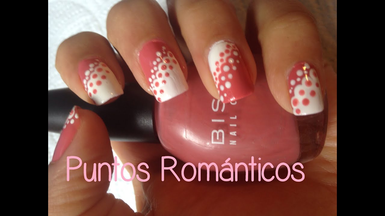 DISEÑO DE UÑAS: PUNTOS ROMANTICOS