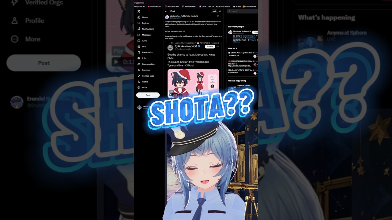 This vtuber isn't a shota?