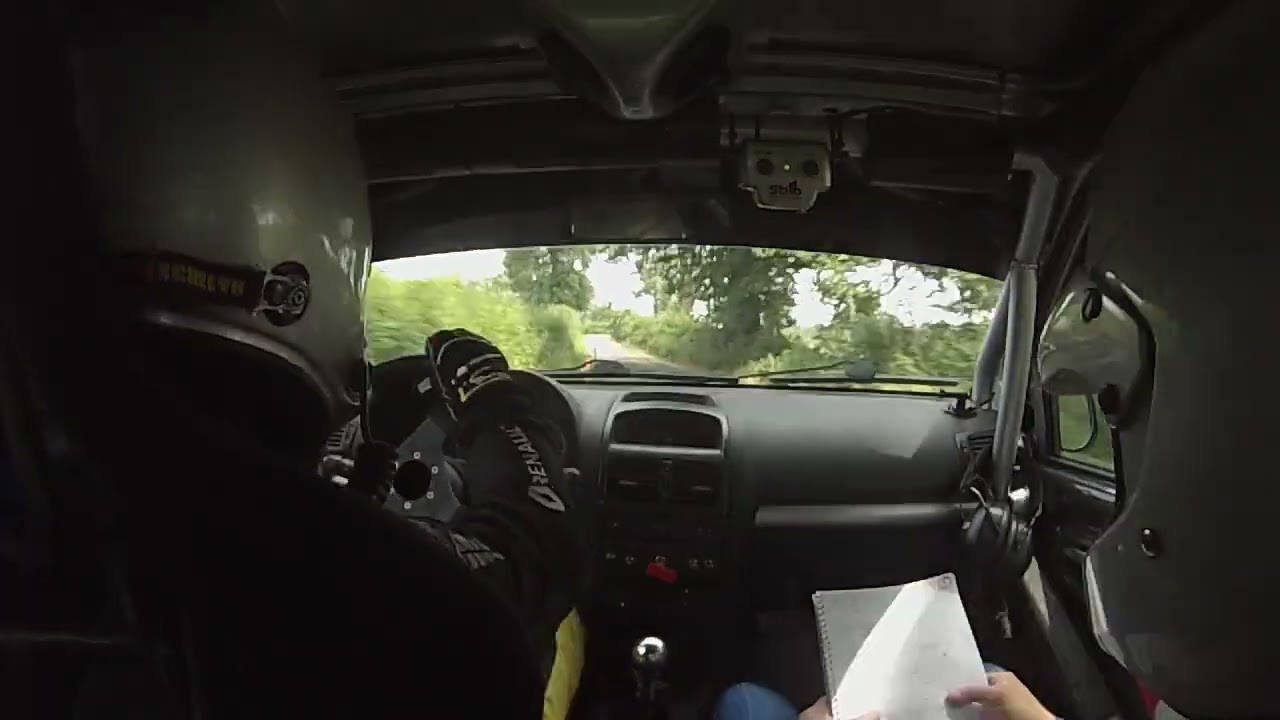 MARTINOT/FLECHARD Rallye du brionnais 2023 CLIO RAGNOTTI N 3 16 ème temps scratch