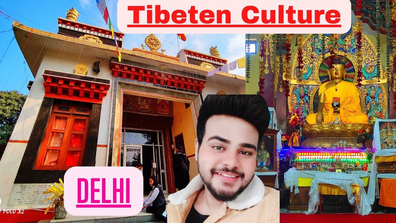Ladakh Budh Vihar / Buddhist Monastery in Delhi / Buddhist life and Culture / Tibetan Market, Delhi