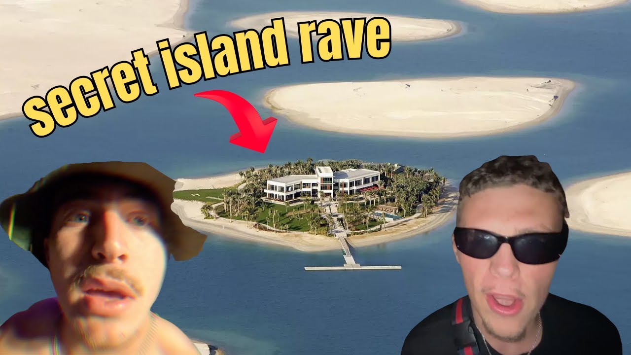 WE FOUND A SECRET ISLAND RAVE😲