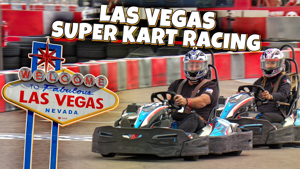 Sterling Races the Ultimate Super Karts in Vegas