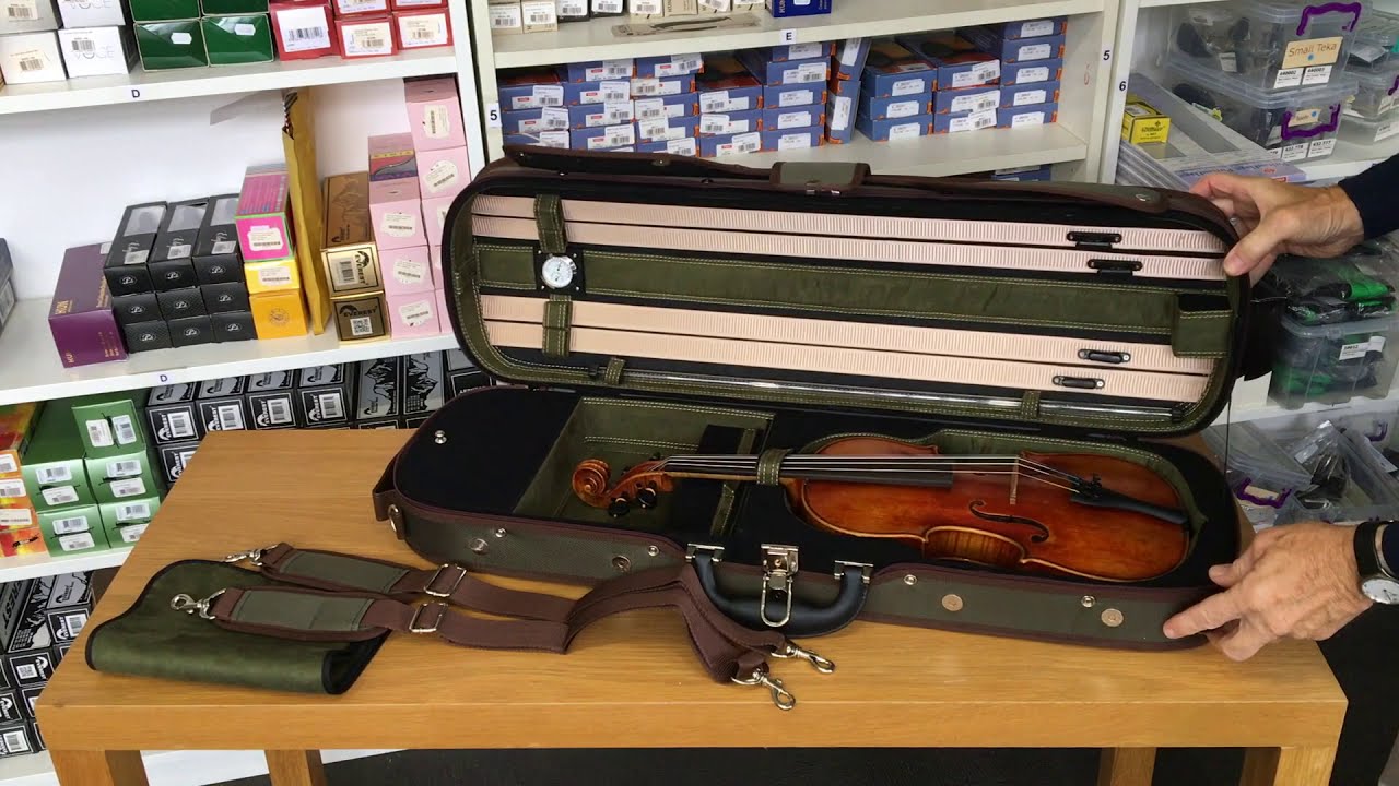Hidersine Violin Case (Derwent Model), Demonstration