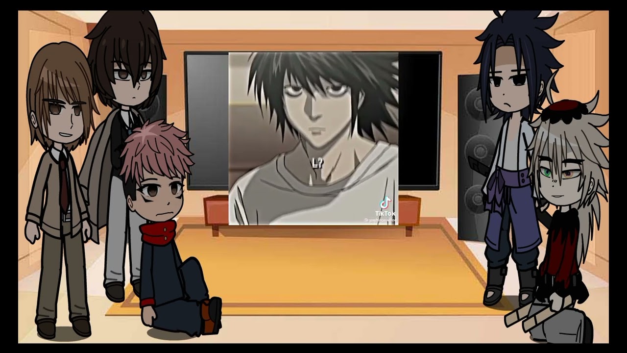 My favorite anime character's react to each other (2/5) Light
