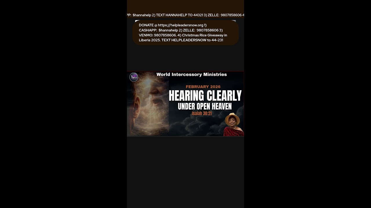 PRAYER FOCUS:  My Ears Are Open to Hear God Clearly.  TEACHING TOPIC: GOD IS A SPEAKING GOD. 📱
