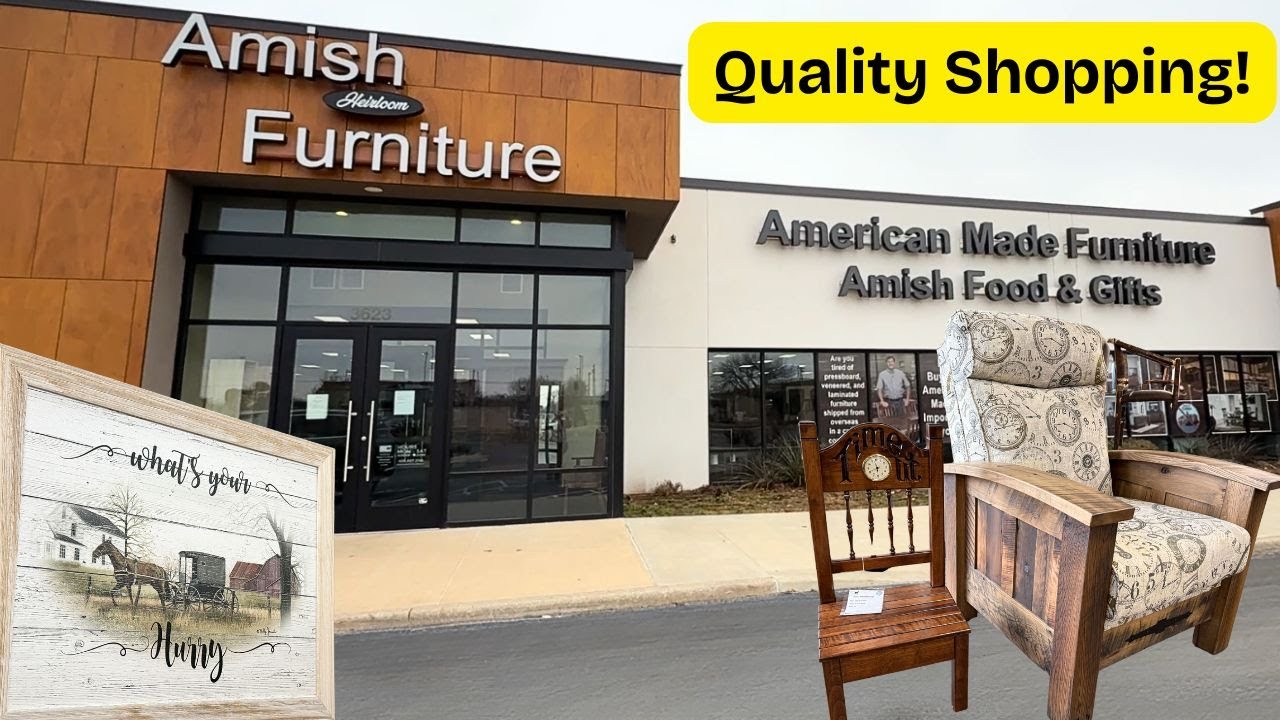 Noah's Amish Furniture Store - Norman, OK #amish #amishfurniture #furniture #woodworking