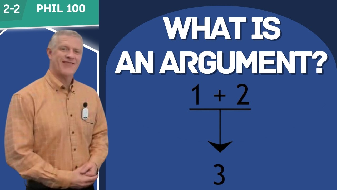 What Is an Argument? | Premises and Conclusions | Introduction to Philosophy (Module 2-2)