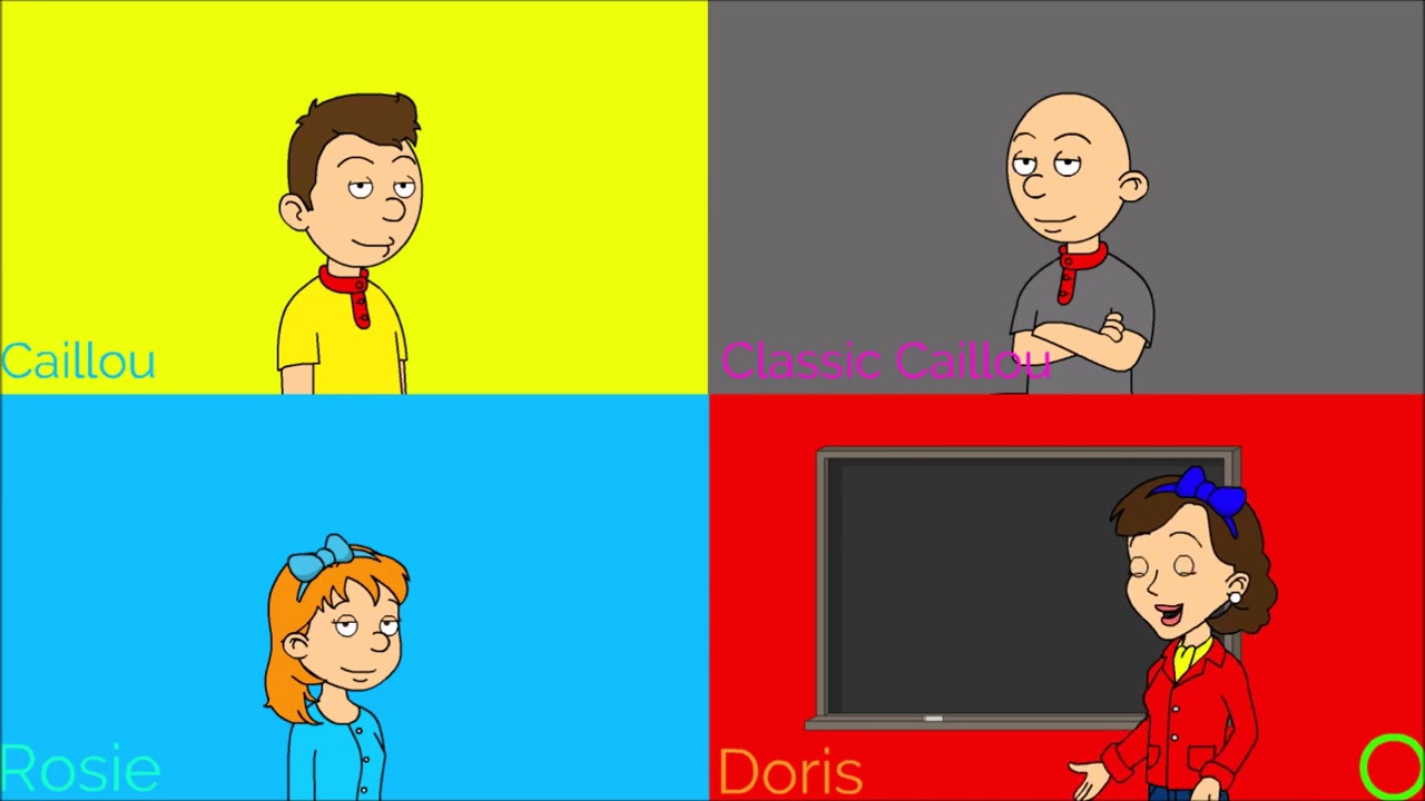 Caillou & Classic Caillou's Online School