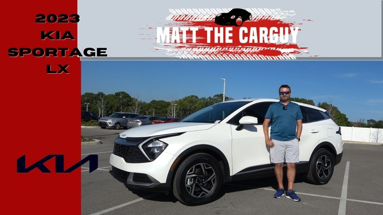 Is the ALL NEW 2023 Kia Sportage LX the best entry level compact SUV? Review, walk around and drive.